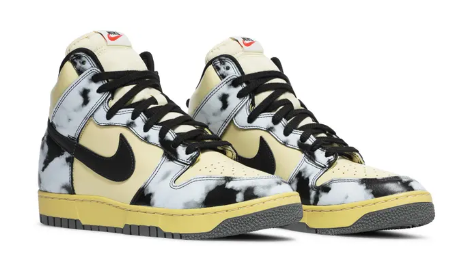 Dunk High 1985 'Black Acid Wash'