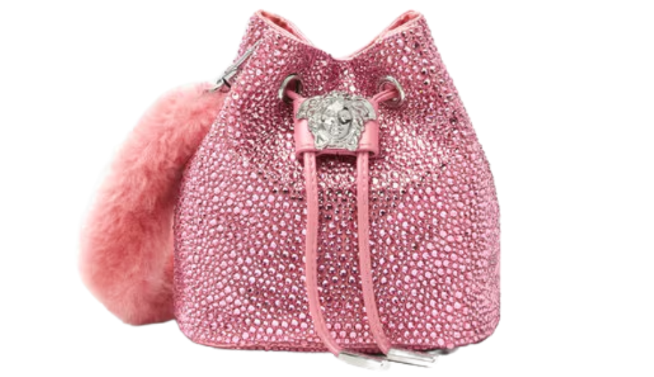 Crystal La Medusa Mini Bucket Bag