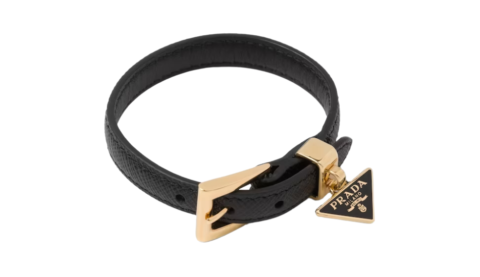 Saffiano leather bracelet