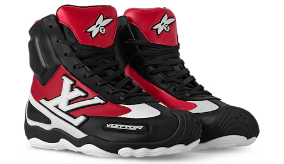 LV Footprint Racing High Top Sneaker