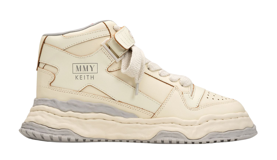 "KEITH" OG Sole Leather High-top Sneaker