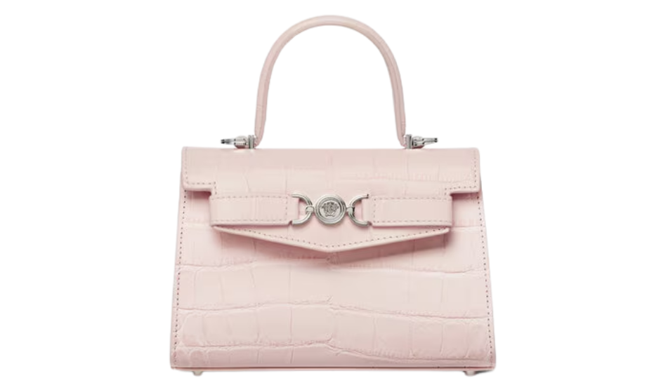 Croc-Effect Medusa '95 Small Handbag