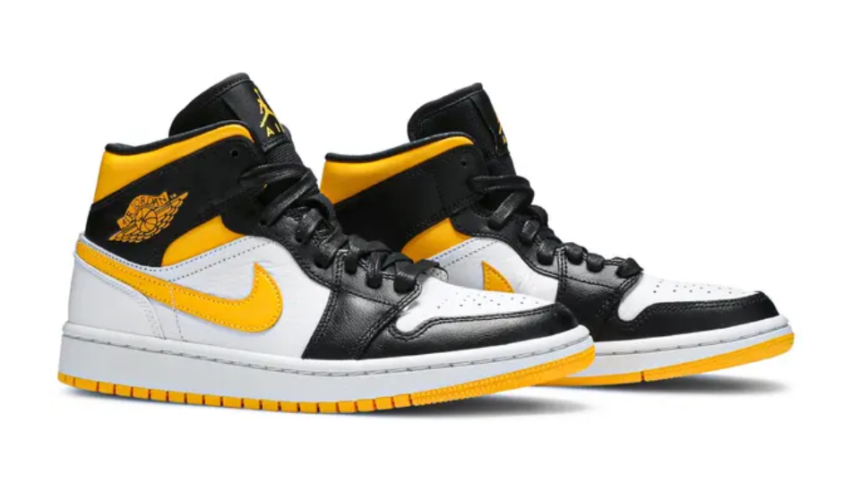 Wmns Air Jordan 1 Mid SE 'White Laser Orange'