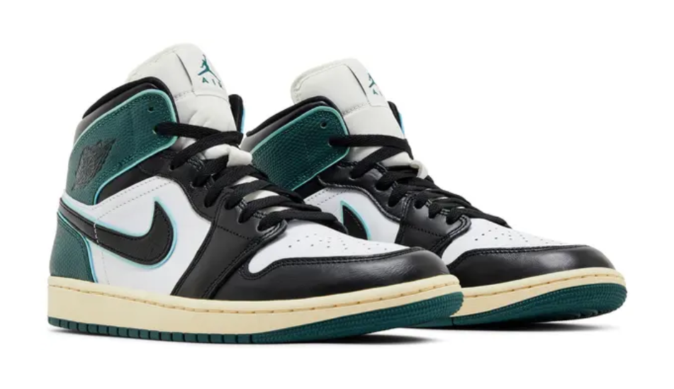 Wmns Air Jordan 1 Mid 'Oxidized Green'