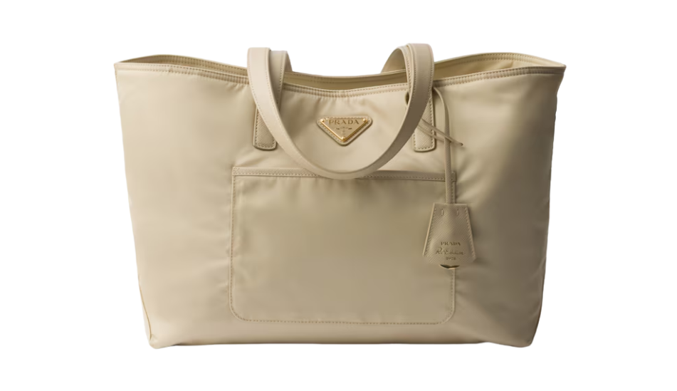 Prada Re-Edition 1978 medium Re-Nylon and Saffiano leather tote bag
