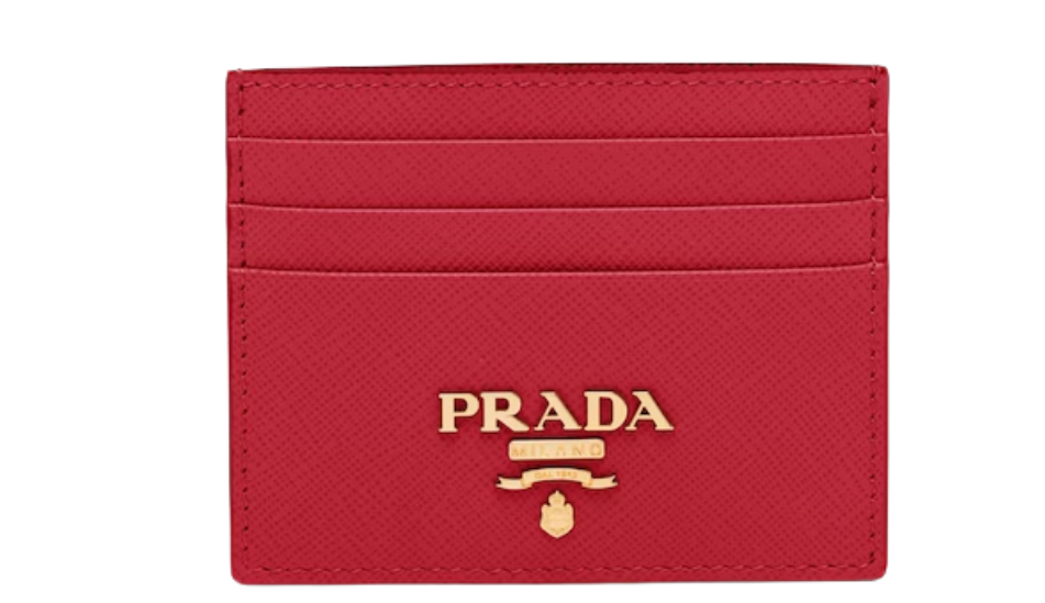 Saffiano Leather Card Holder