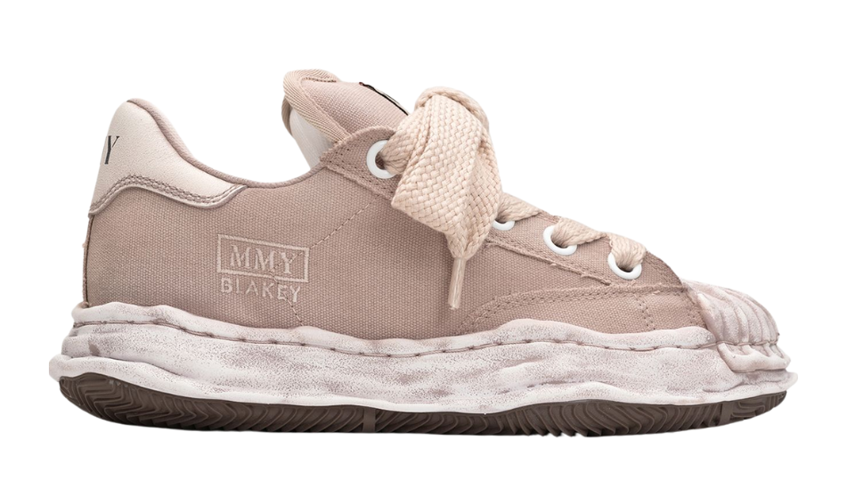 "BLAKEY PUFFER" OG Sole Garment Dyed Canvas Low-top Sneaker