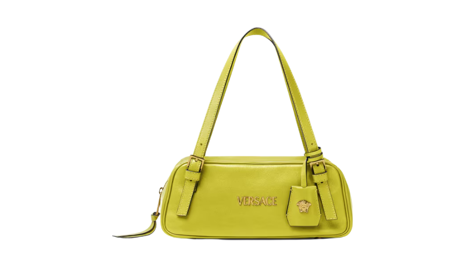 Versace Tag Bowling Shoulder Bag