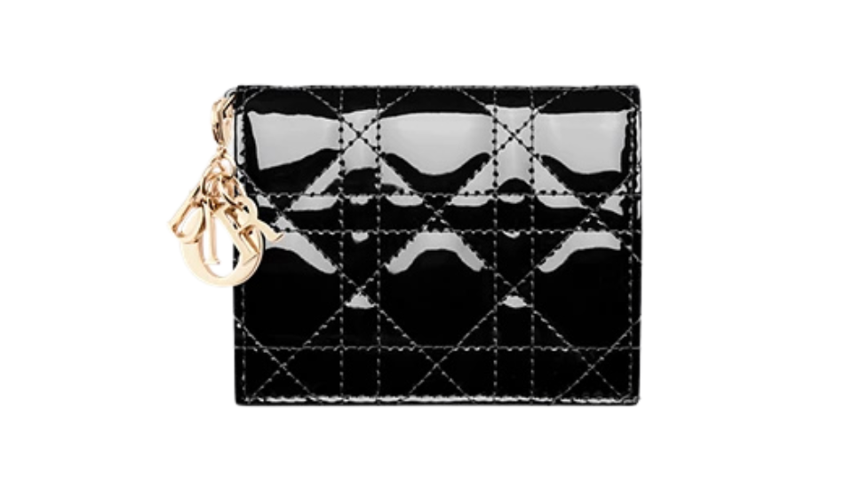 Mini Lady Dior Gardenia Wallet