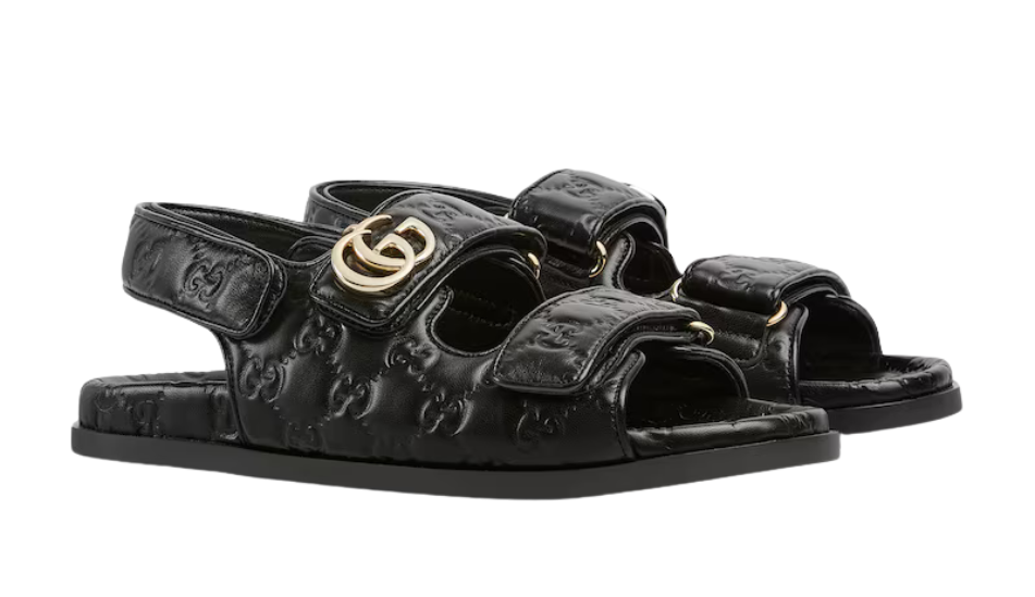 Women's sandal with Double G