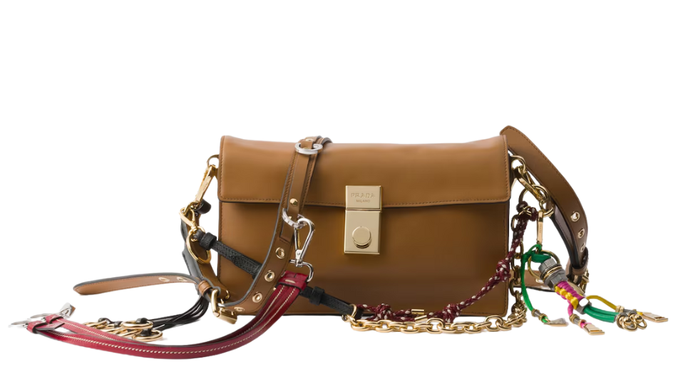 Prada Soft Sound small leather shoulder bag