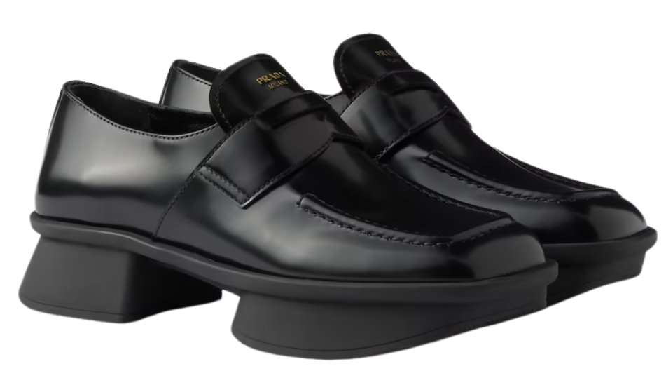 Equal brushed leather loafers