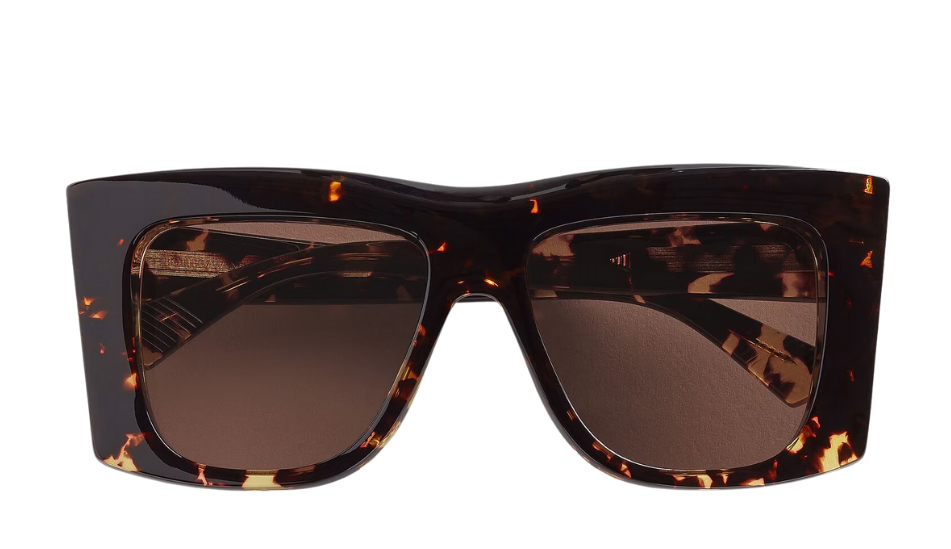 Visor Recycled Acetate Square Sunglasses