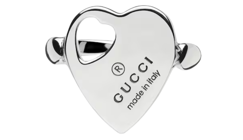 Trademark heart ring