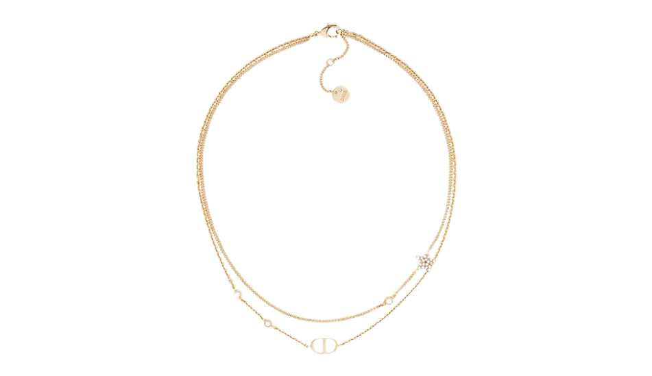 Petit CD Double Necklace