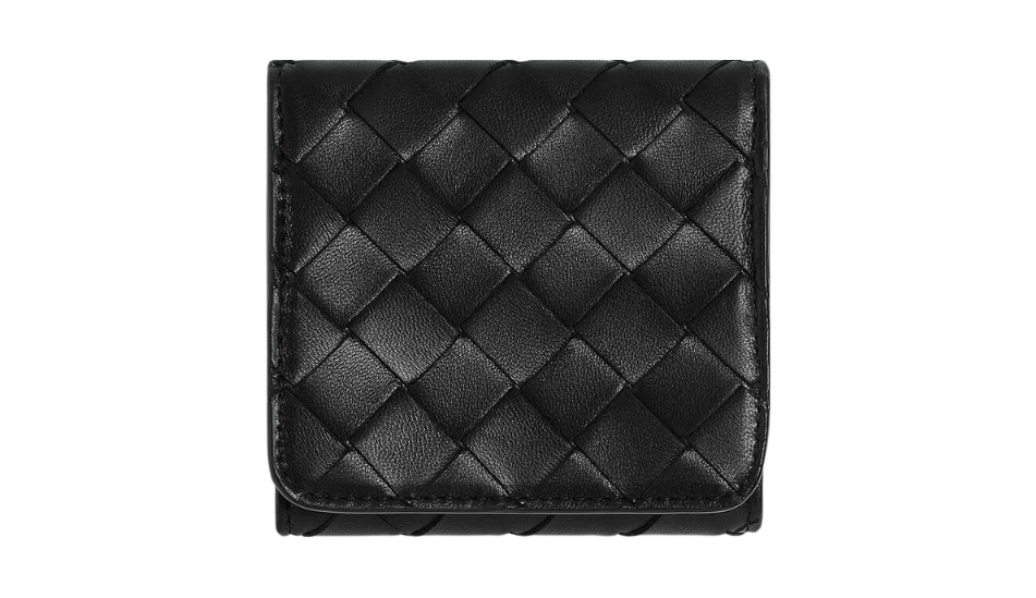 Intrecciato Compact Tri-Fold Wallet