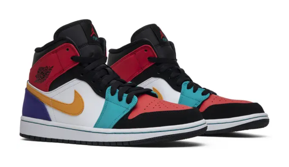 Air Jordan 1 Mid 'Multi-Color'