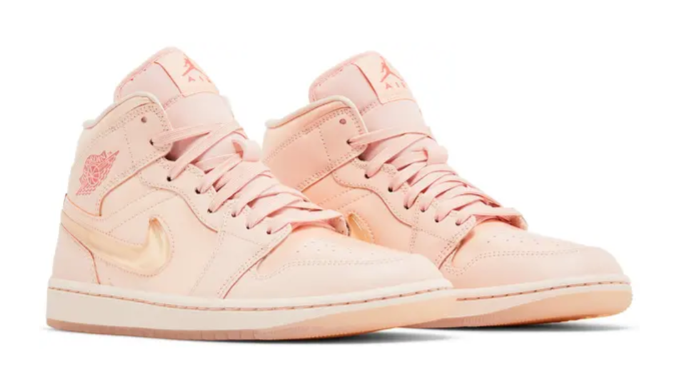 Wmns Air Jordan 1 Mid 'Patent Valentine's Day'