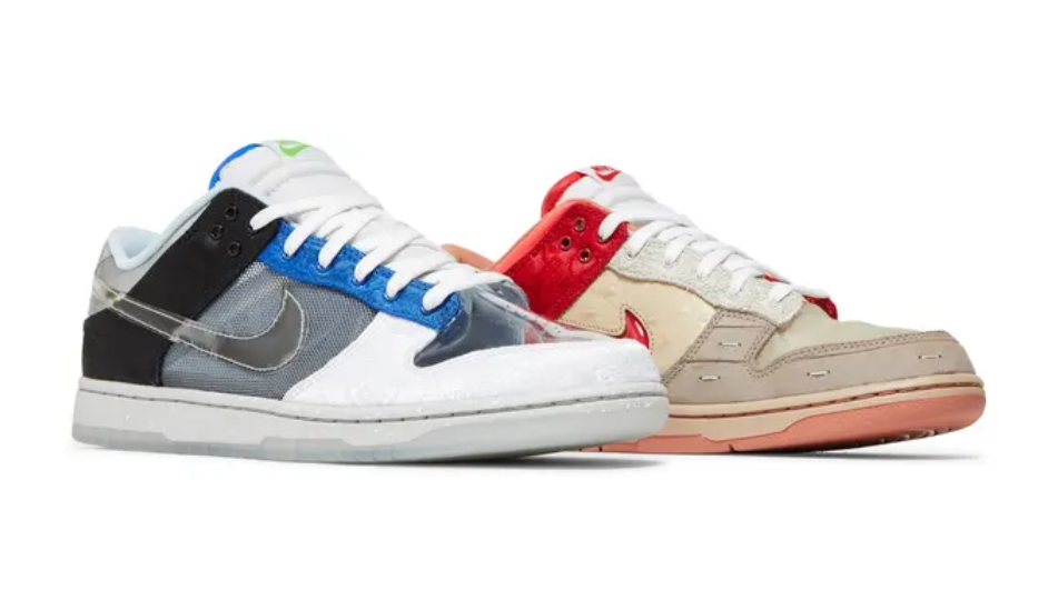 CLOT x Dunk Low SP 'What The' With Trading Card