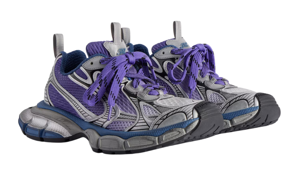 Women's 3xl Gradient Sneaker in Purple/grey/navy