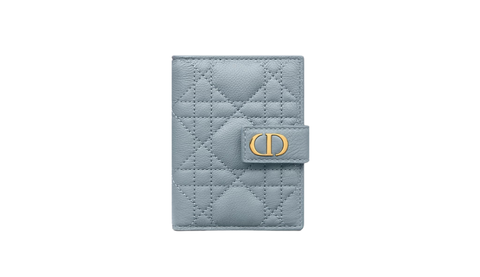 Dior Caro Dandelion Card Holder