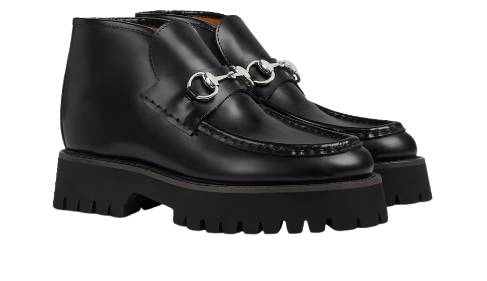 Women's ankle boot with Horsebit