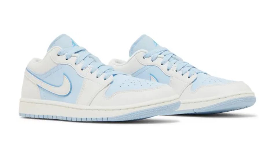 Wmns Air Jordan 1 Low SE 'Reverse Ice Blue'