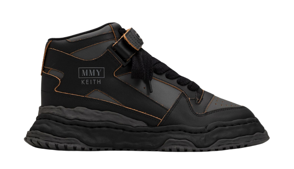 "KEITH" OG Sole Leather High-top Sneaker