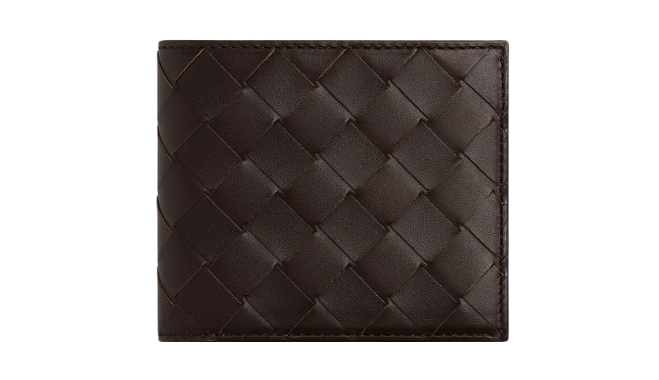 Intrecciato Bi-Fold Wallet With Coin Purse
