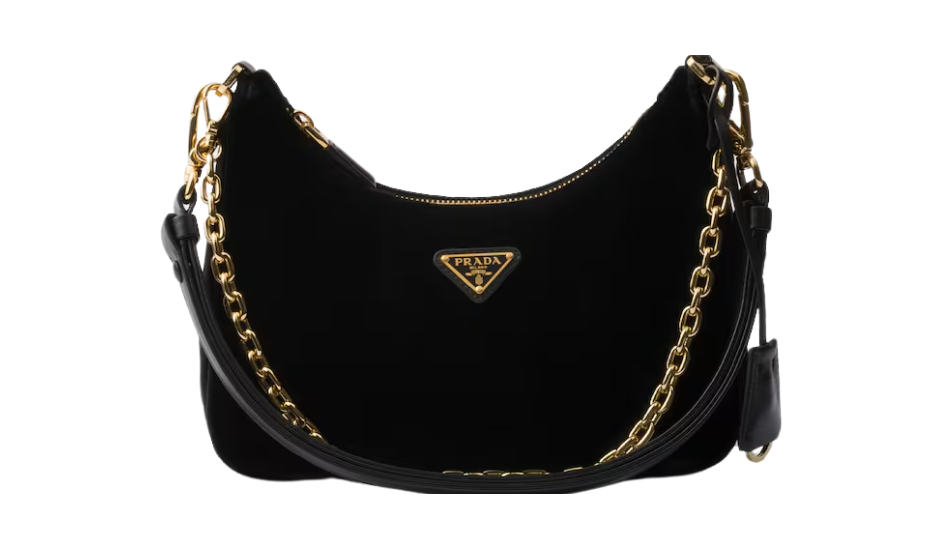 Prada Re-Edition velvet mini-bag