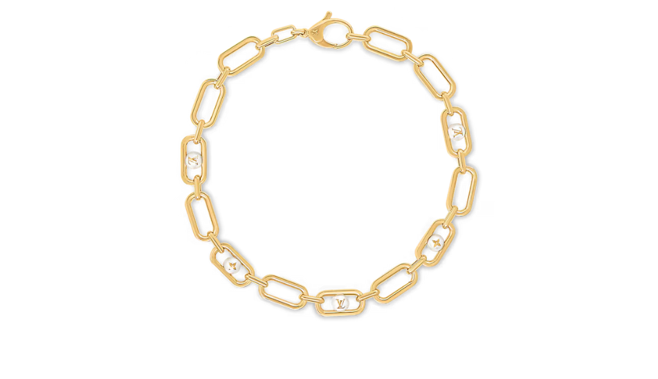 My LV Chain Pearls Necklace