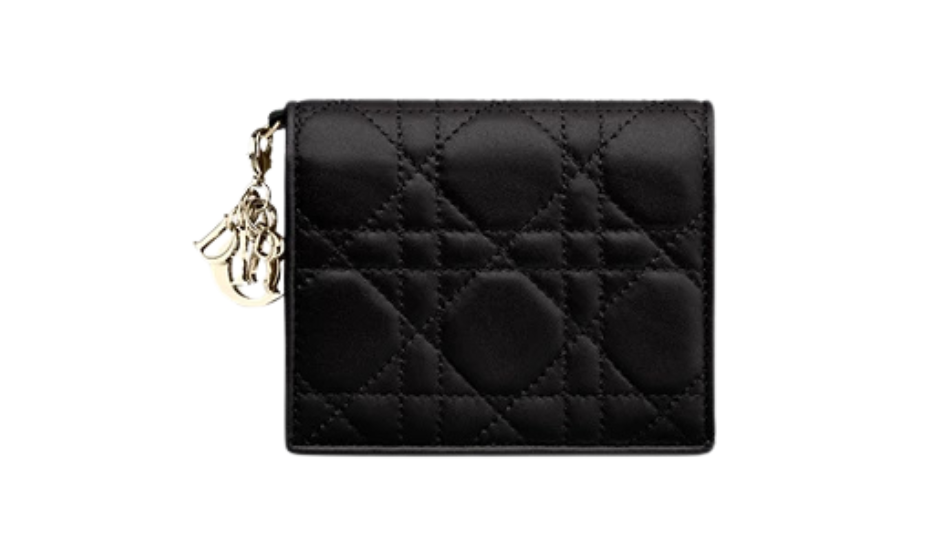 Mini Lady Dior Gardenia Wallet