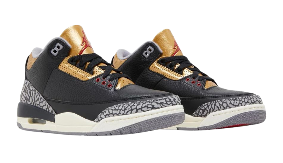 Air Jordan 3 Retro 'Black Gold'