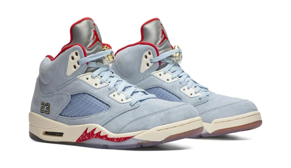 Trophy Room x Air Jordan 5 Retro 'Ice Blue'
