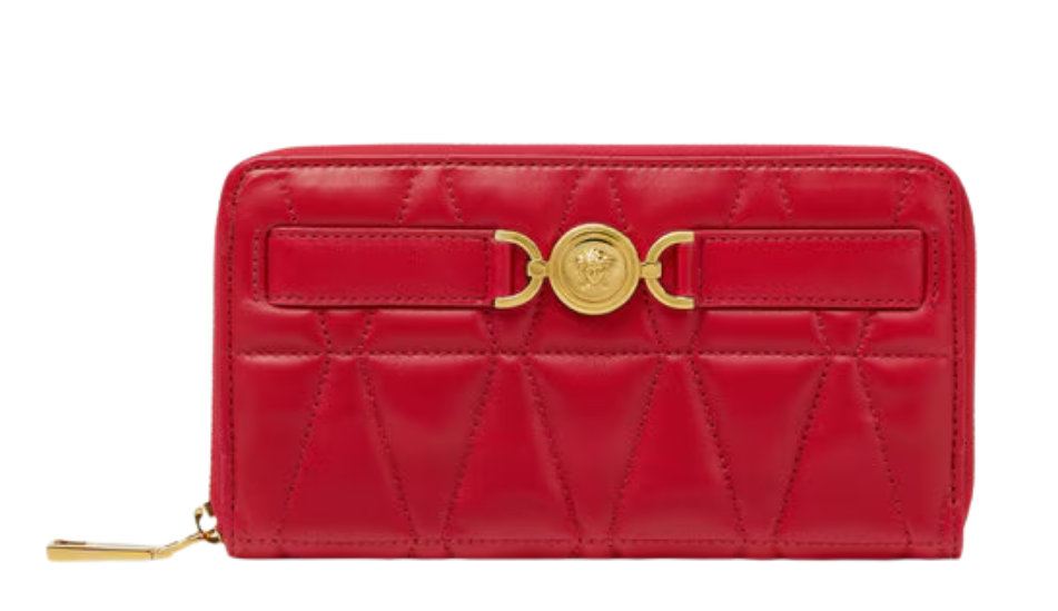 Medusa '95 Quilted Long Wallet