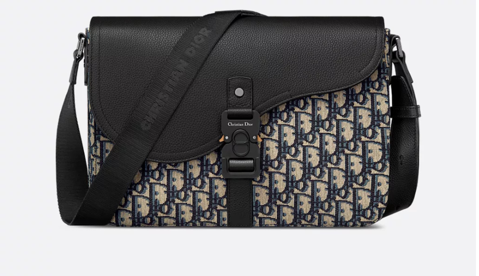 Saddle Messenger Bag with Flap