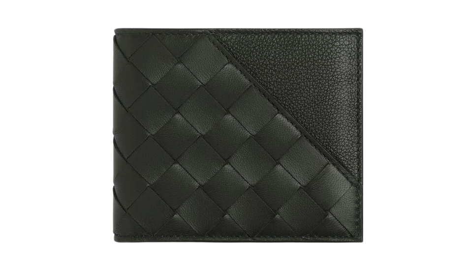 Intrecciato Diagonal Bi-Fold Wallet