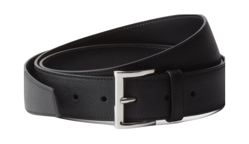Leather belt