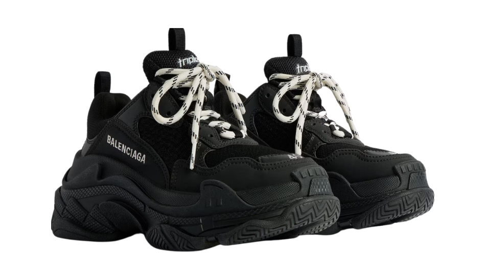 Women's Triple S Sneaker in Black