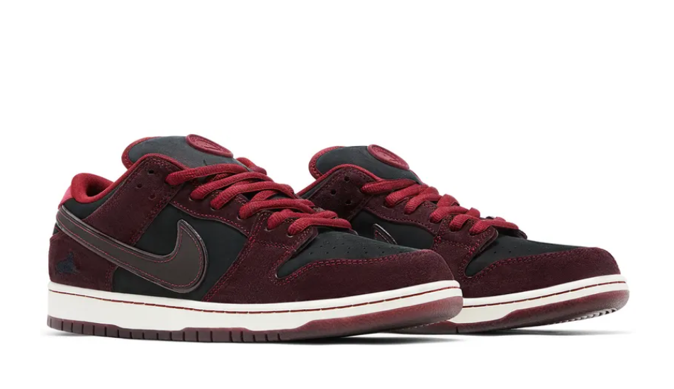 RIOT Skateshop x Dunk Low Pro SB QS 'Mahogany Dark Beetroot'
