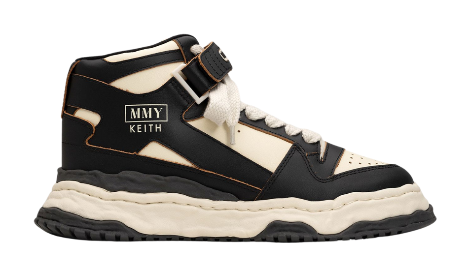 "KEITH" OG Sole Leather High-top Sneaker