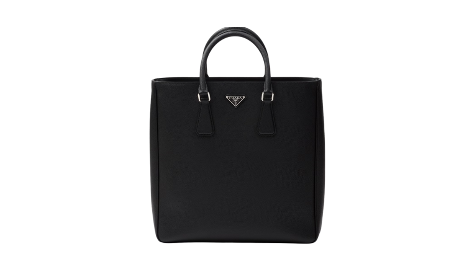 Saffiano leather tote bag