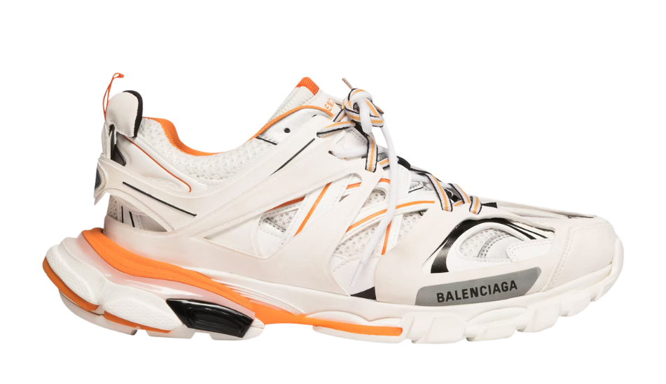 Women's Track Sneaker in White