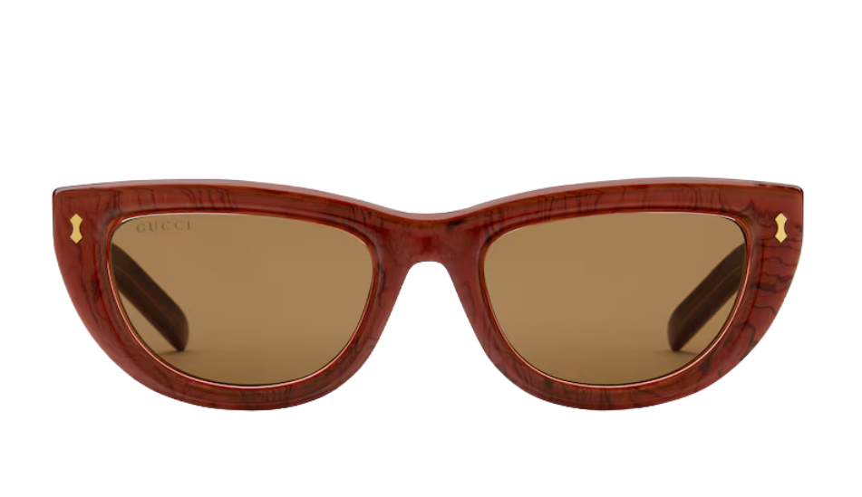 Cat-eye frame sunglasses