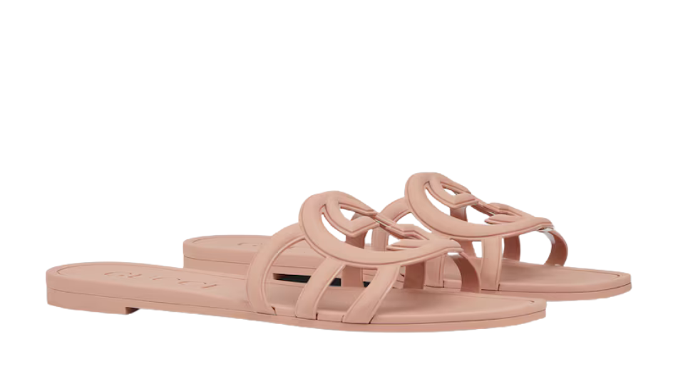 Women's Interlocking G slide sandal