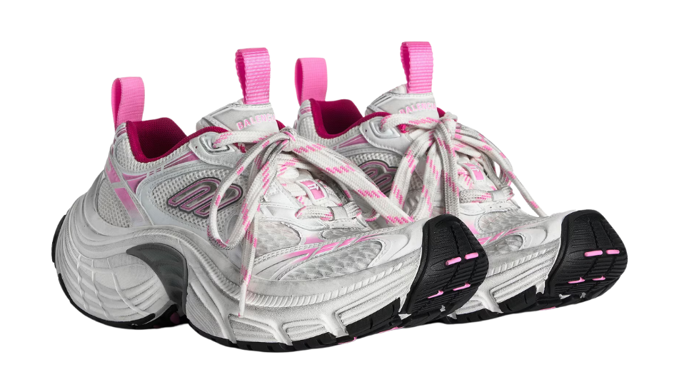 Women's 6xl Sneaker in White/light Pink/grey/black