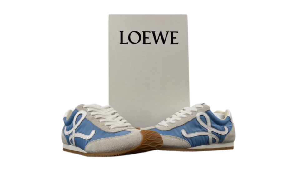 Ballet Runner 2.0 in nylon and calfskin