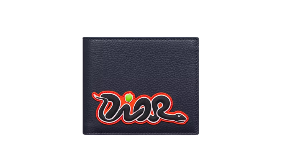 DIOR AND KAWS Bifold Wallet
