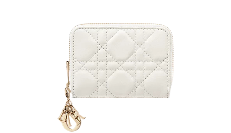 Small Lady Dior Voyageur Coin Purse
