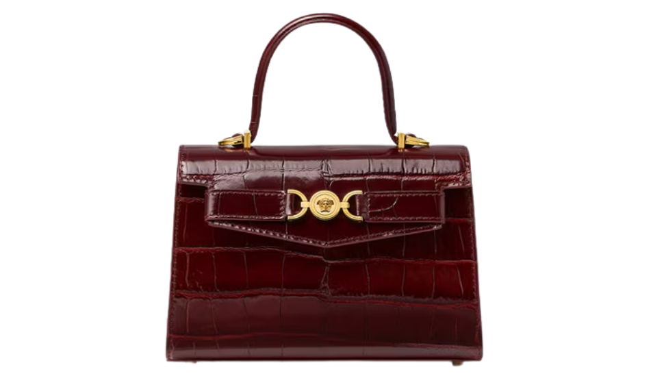 Croc-Effect Medusa '95 Small Handbag
